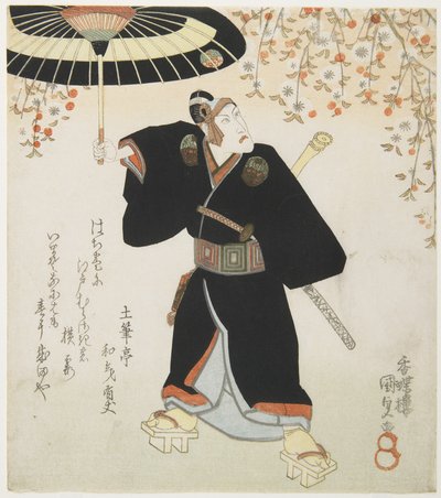 Actor Ichikawa Danjuro VII as Sukeroku by Utagawa Kunisada